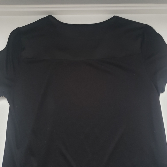 Michael Kors short sleeve black top size S - Picture 5 of 5